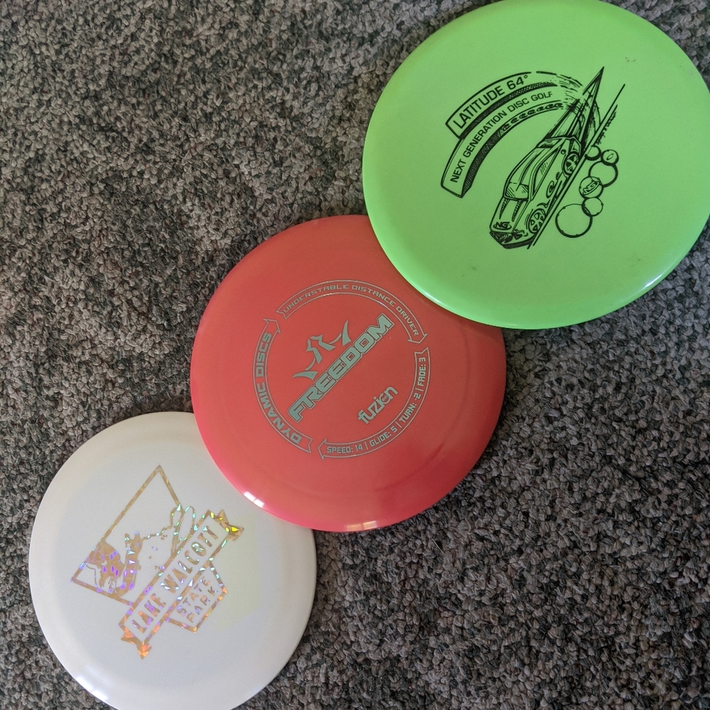 Disc golf discs...